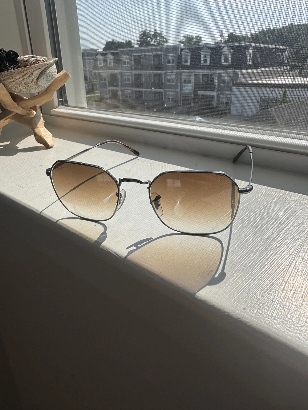 Ray-Ban JIM RB3694 004/51 Gunmetal Brown Gradient Sunglasses 53mm